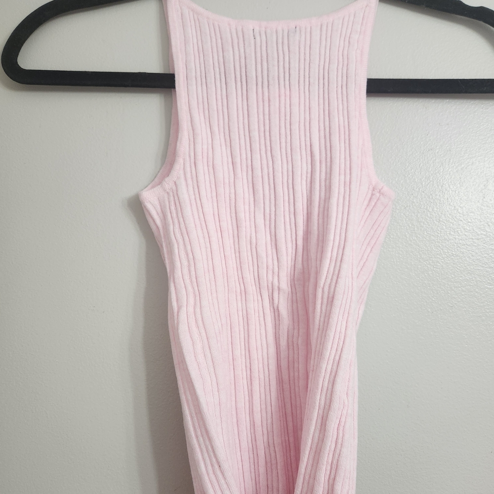 Wild Fable Pink Ribbed Tank XXS - Picture 5 of 5